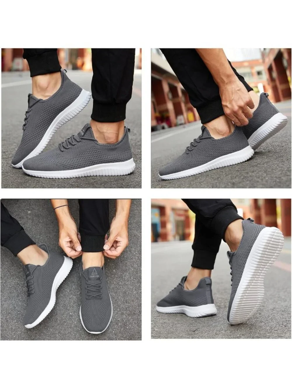 Ultra Lightweight Breathable Men's Running Shoes | Non-Slip Athletic Sneakers